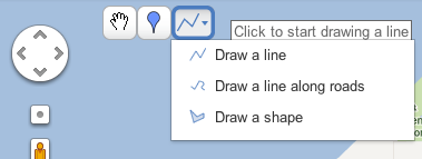 draw a line on your Google map