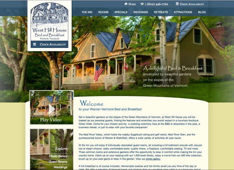 West Hill House Bed and Breakfast
