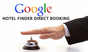 Google Hotel Finder direct booking