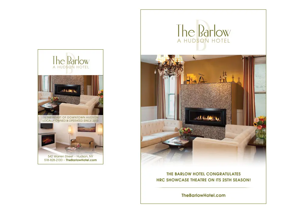 Barlow Hotel print ads