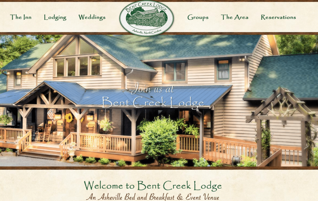 Bed And Breakfast Website Design - InsideOut Solutions