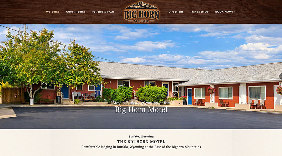 Big Horn Motel Website